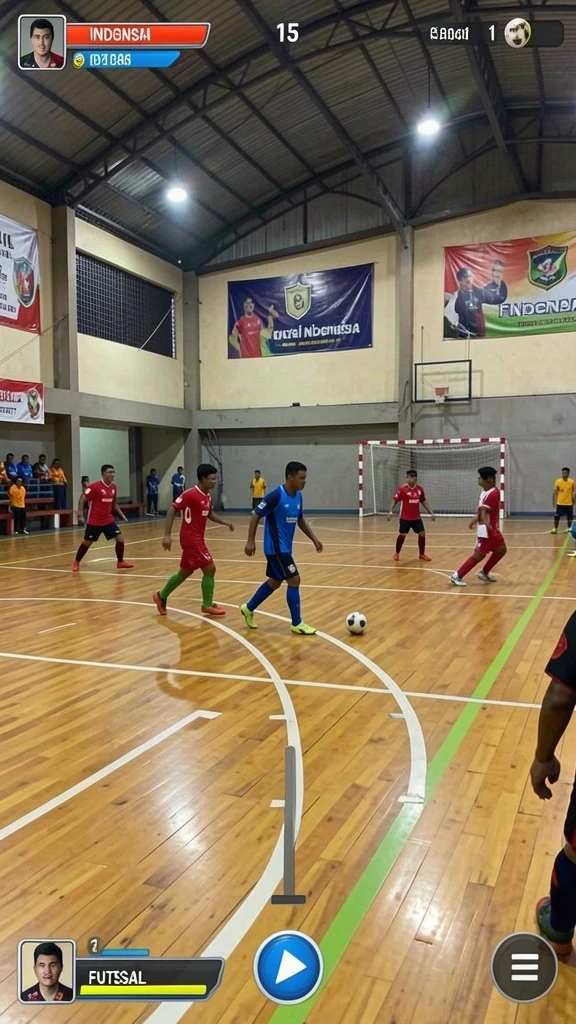 Grafik permainan yang memukau dan menarik perhatian.