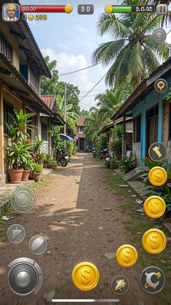 Tampilan antarmuka yang user-friendly.