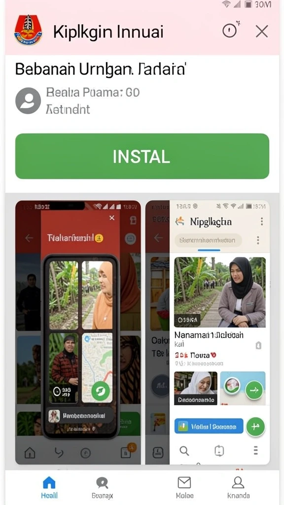 Tampilan antar muka pengguna AJAIB11 yang intuitif.