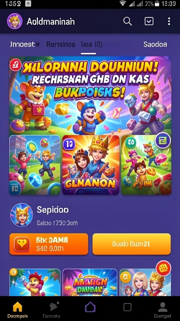 Fitur sosial untuk berinteraksi dengan pemain lain.