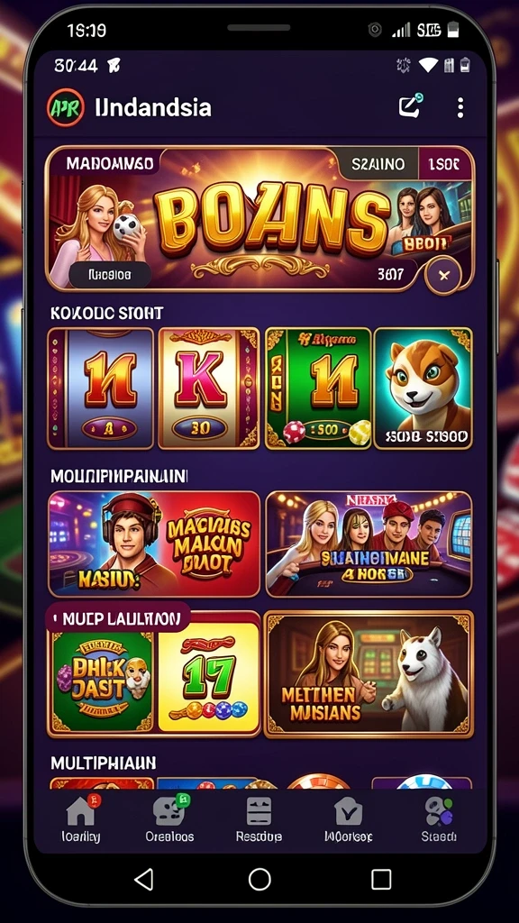 Karakter game yang beragam dan penuh warna.