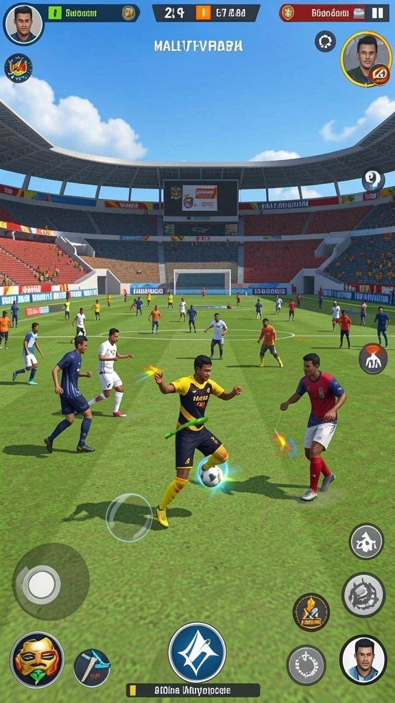 Pengguna sedang menikmati fitur multiplayer di B8VIP.