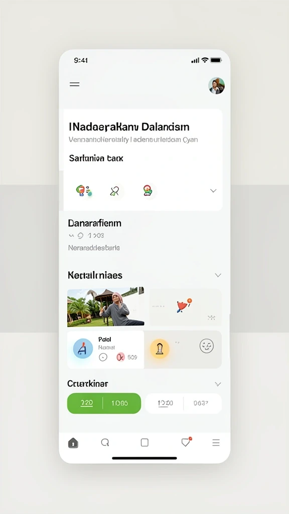 Screenshot menampilkan tampilan antarmuka utama yang menarik.