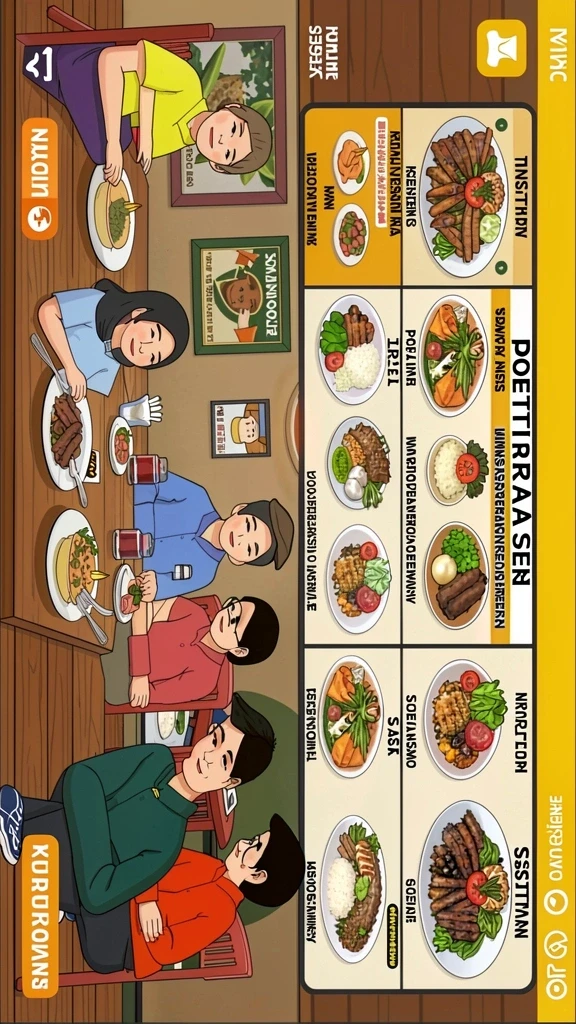 Screenshot menunjukkan fitur multiplayer dengan pemain online.