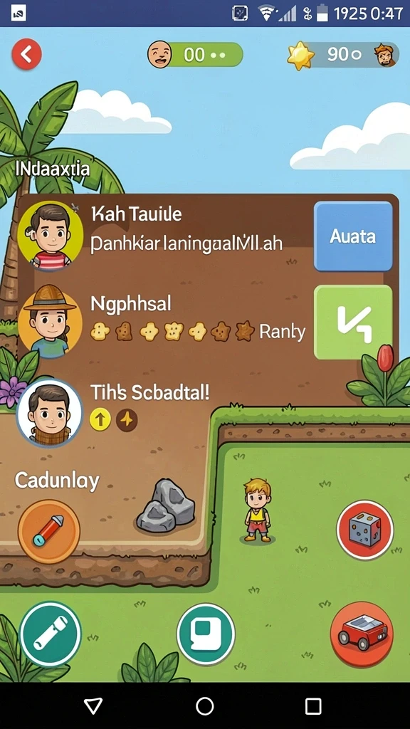 Screenshot menampilkan event terbaru yang sedang berlangsung.