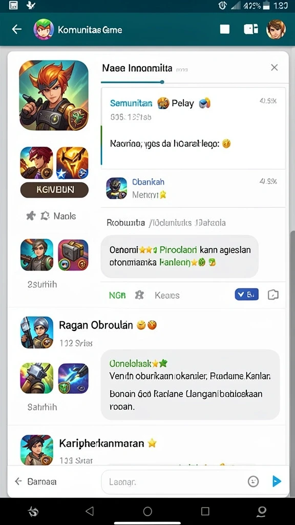 Pengalaman multiplayer yang seru dan interaktif.