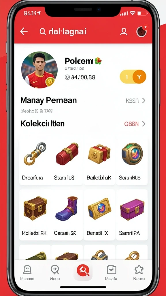 Tampilan antarmuka yang menarik dan user-friendly.