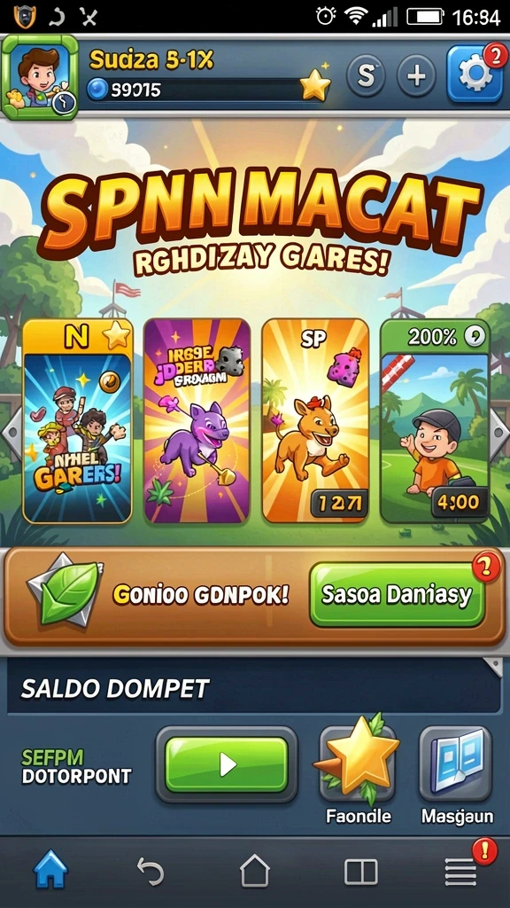 Sebuah cuplikan dari gameplay seru di FIONA77.