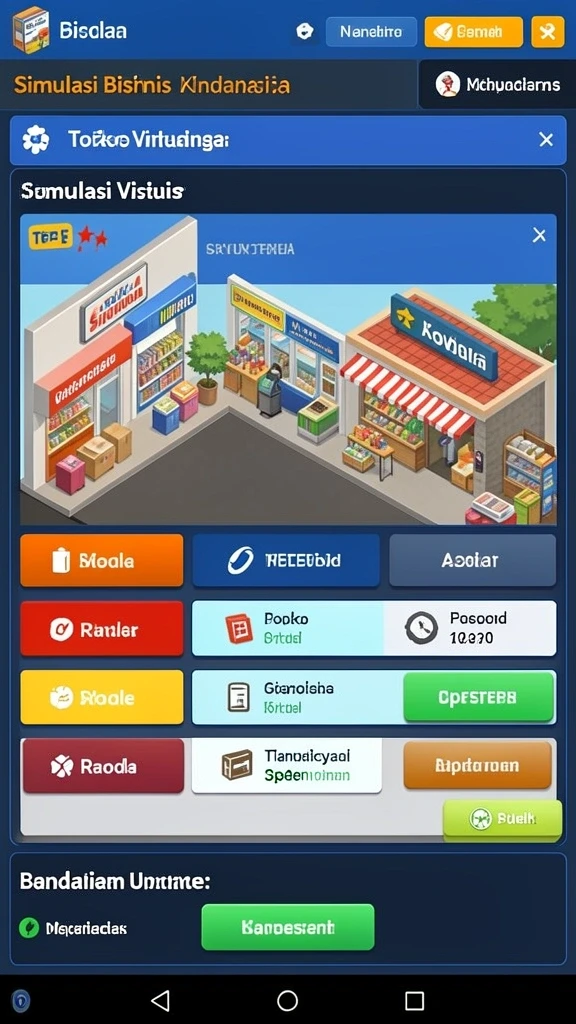 Tampilan antarmuka yang menarik dan user-friendly.