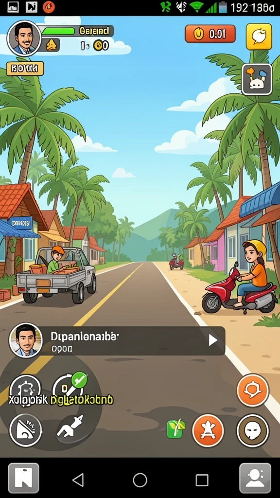 Tampilan permainan yang menakjubkan.