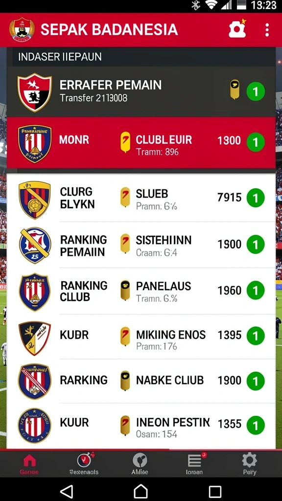 Gambar ini memperlihatkan area live draw yang menunjukkan hasil secara langsung.
