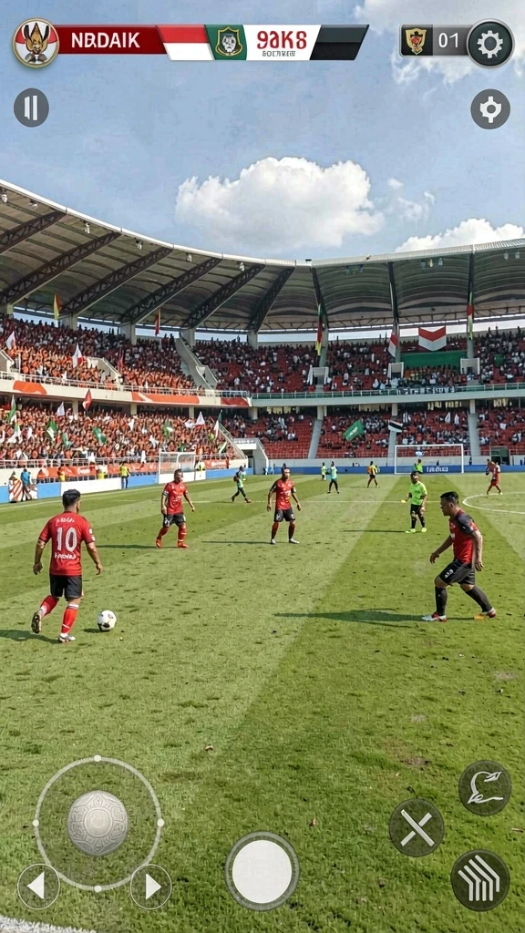 Menampilkan tampilan utama IDKLUB yang menarik.