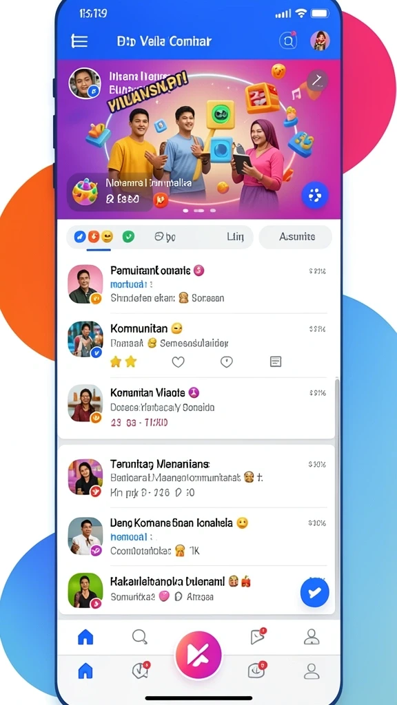 Tampilan antarmuka JOKO4D yang modern dan atraktif.