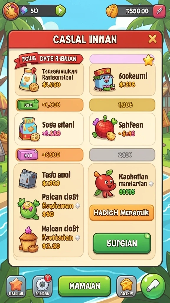 Tangkapan layar menunjukkan grafis permainan yang memukau.