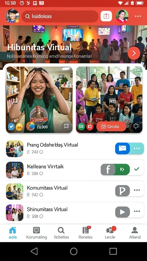 Koleksi permainan seru yang beragam dan menantang.