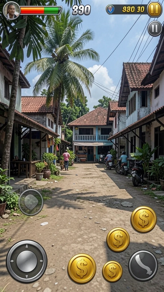 Mode permainan yang seru dan menantang.