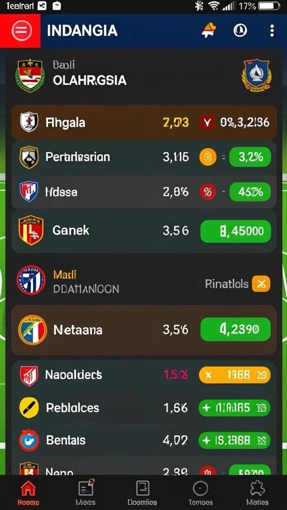 Tampilan antarmuka yang bersih dan menarik.