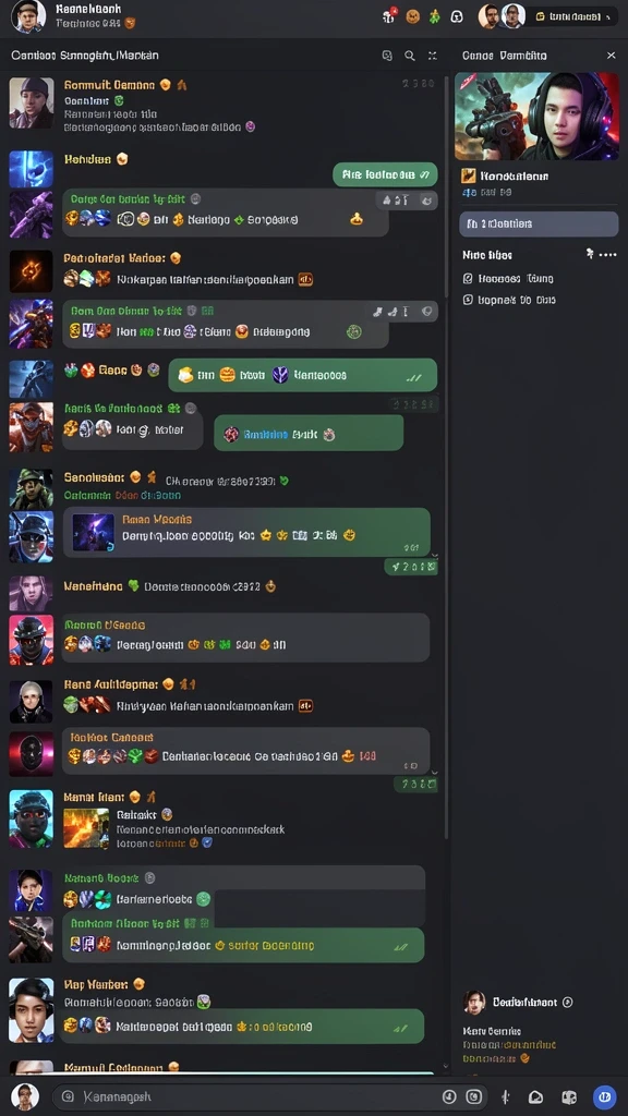 Mode permainan yang seru dan kompetitif.