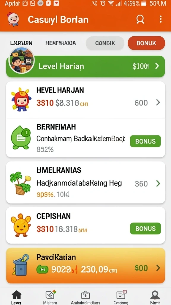 Karakter yang beragam dengan kemampuan unik.