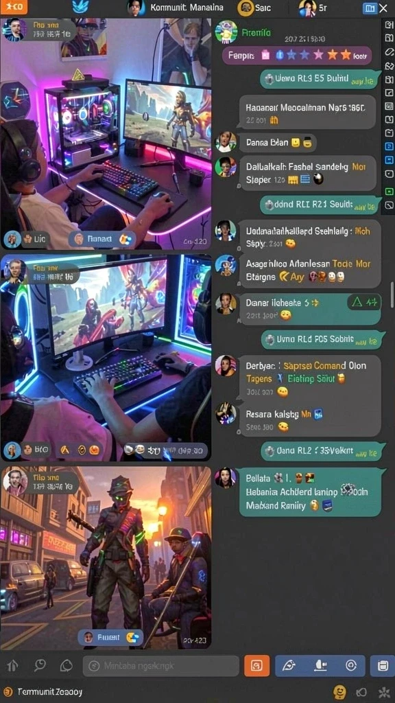 Antarmuka pengguna yang menarik dan modern.