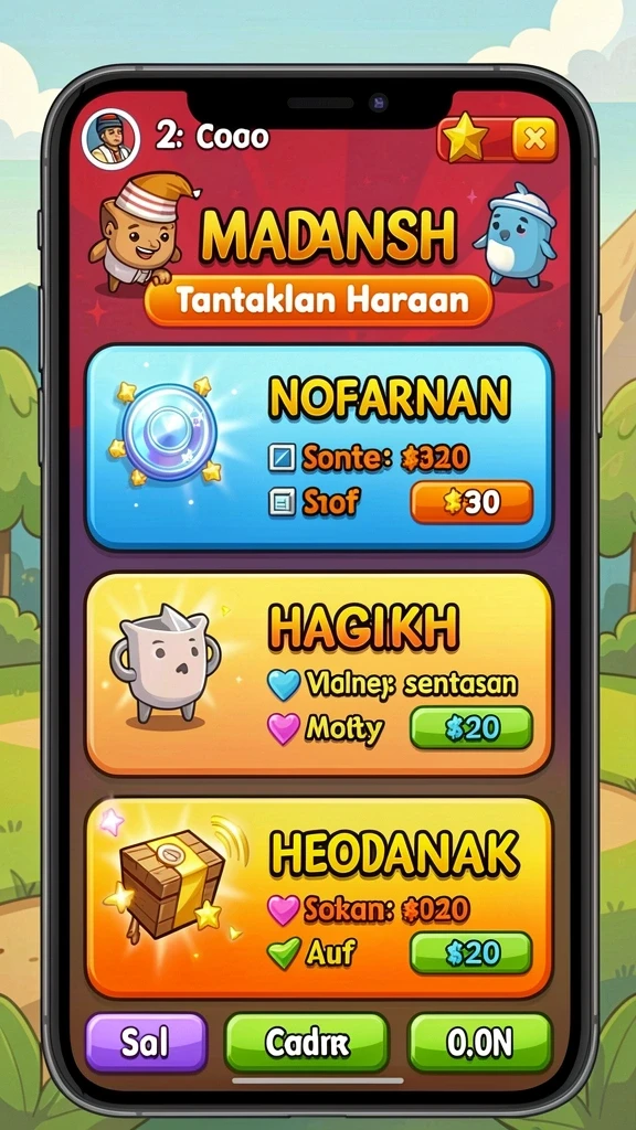 Fitur sosial untuk berinteraksi dengan pemain lain.