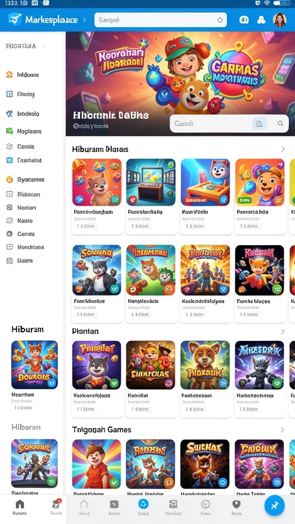 Tampilan grafis yang mengagumkan dari karakter dalam game.