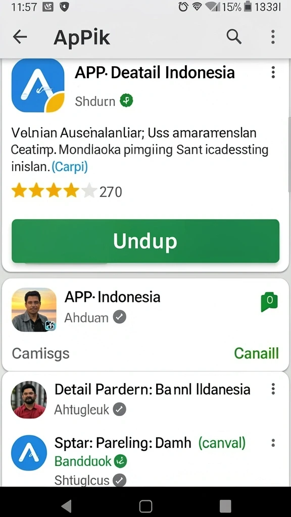 Tangkapan layar menampilkan grafis yang menawan dalam RICIS77.