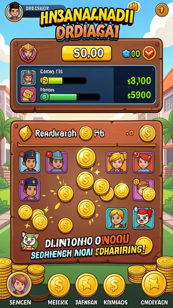 Screenshot ketiga menunjukkan interaksi multiplayer yang aktif.
