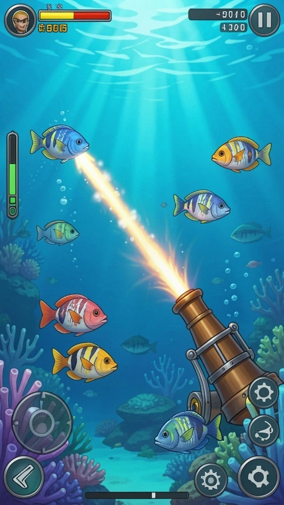 Screenshot menampilkan mode multiplayer yang menyenangkan.