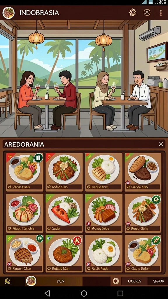 Screenshot fitur mode multiplayer yang seru.