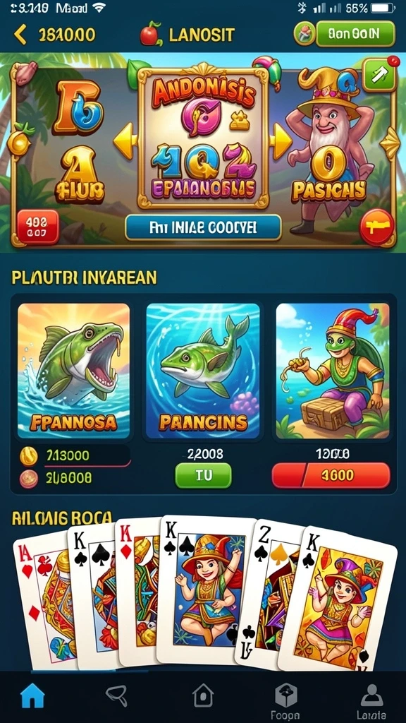 Karakter unik yang bisa dipilih untuk meningkatkan keseruan.