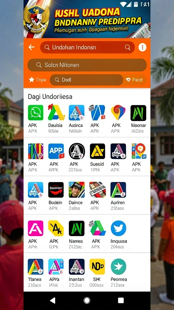 Tampilan antarmuka yang intuitif dan menarik.