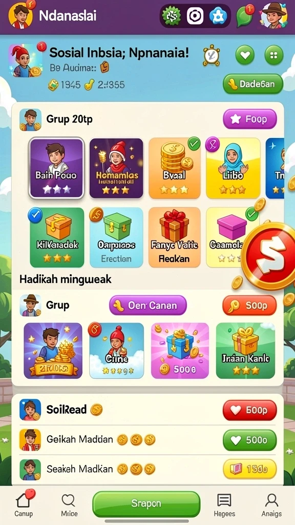 Bonus dan promosi menarik yang ditawarkan setiap hari.