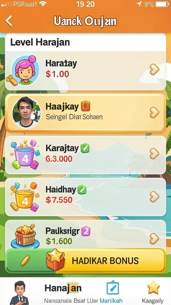 Screenshot memperlihatkan permainan live dealer yang menarik.