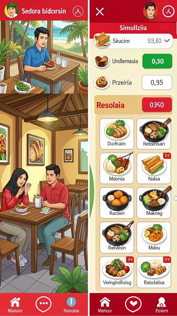 Tangkapan layar dari fitur multiplayer.