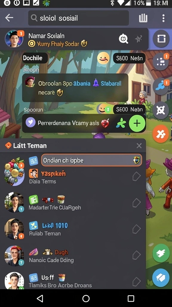 Tampilan awal yang mengesankan dengan karakter unik.