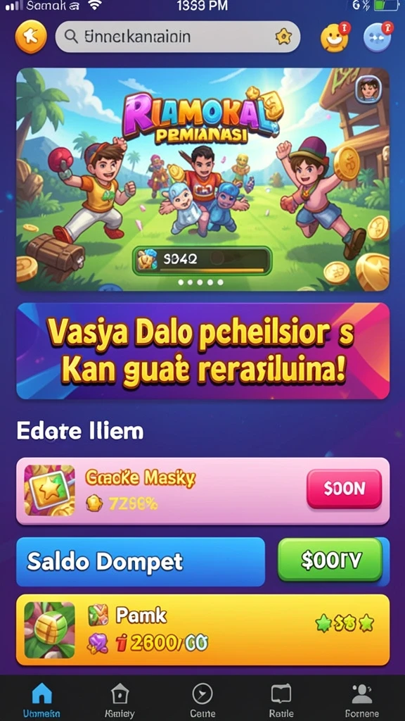 Fitur strategi yang mendalam dan menarik.