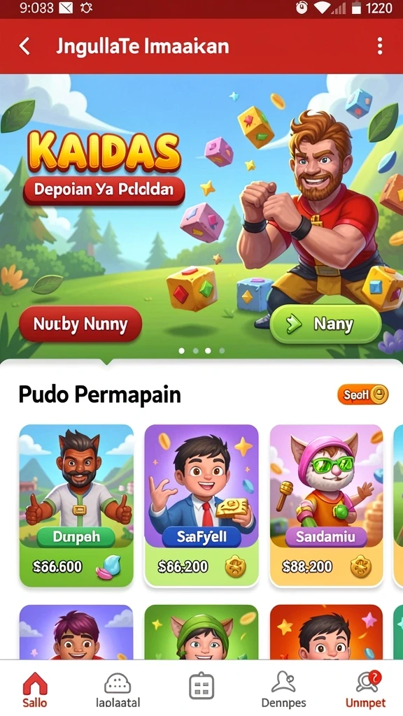 Tampilan antarmuka yang menarik dan mudah digunakan.